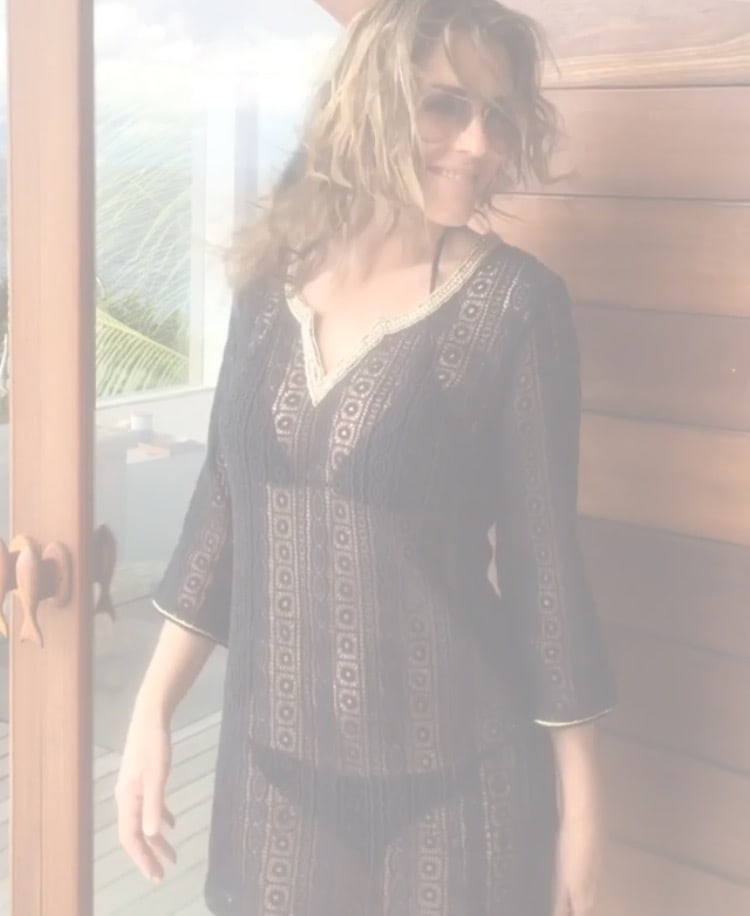 Elizabeth Hurley in a bikini