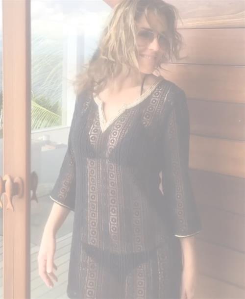 Elizabeth Hurley in a bikini