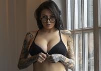 Evgenia Talanina in lingerie