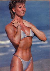 Inger Zetterqvist in a bikini