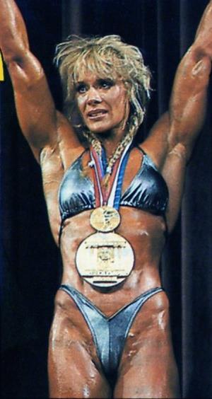 Cory Everson in a bikini