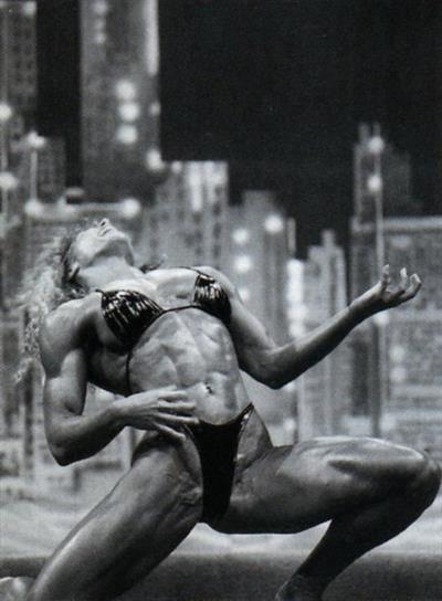 Cory Everson in a bikini