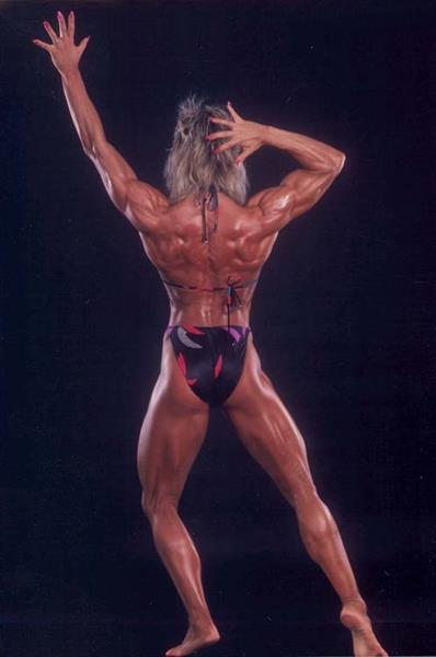 Cory Everson in a bikini - ass