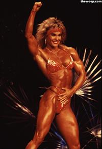 Cory Everson in a bikini