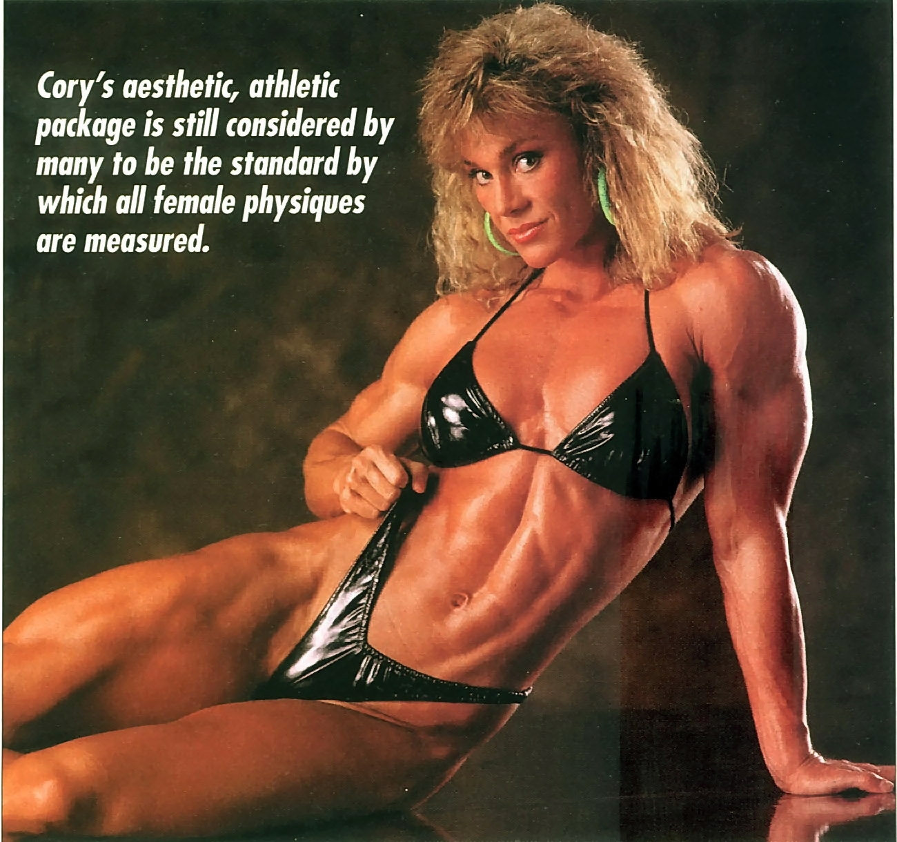 Cory Everson in a bikini