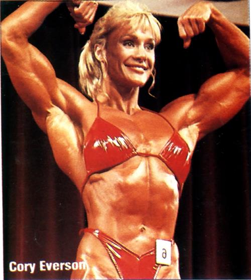 Cory Everson in a bikini