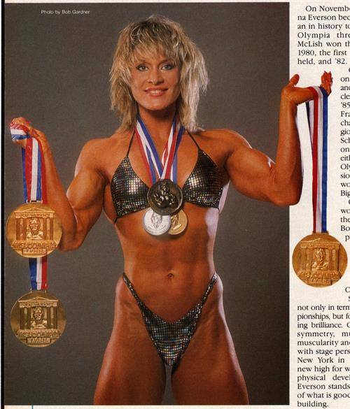 Cory Everson in a bikini