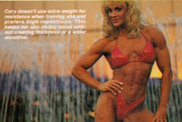 Cory Everson in a bikini
