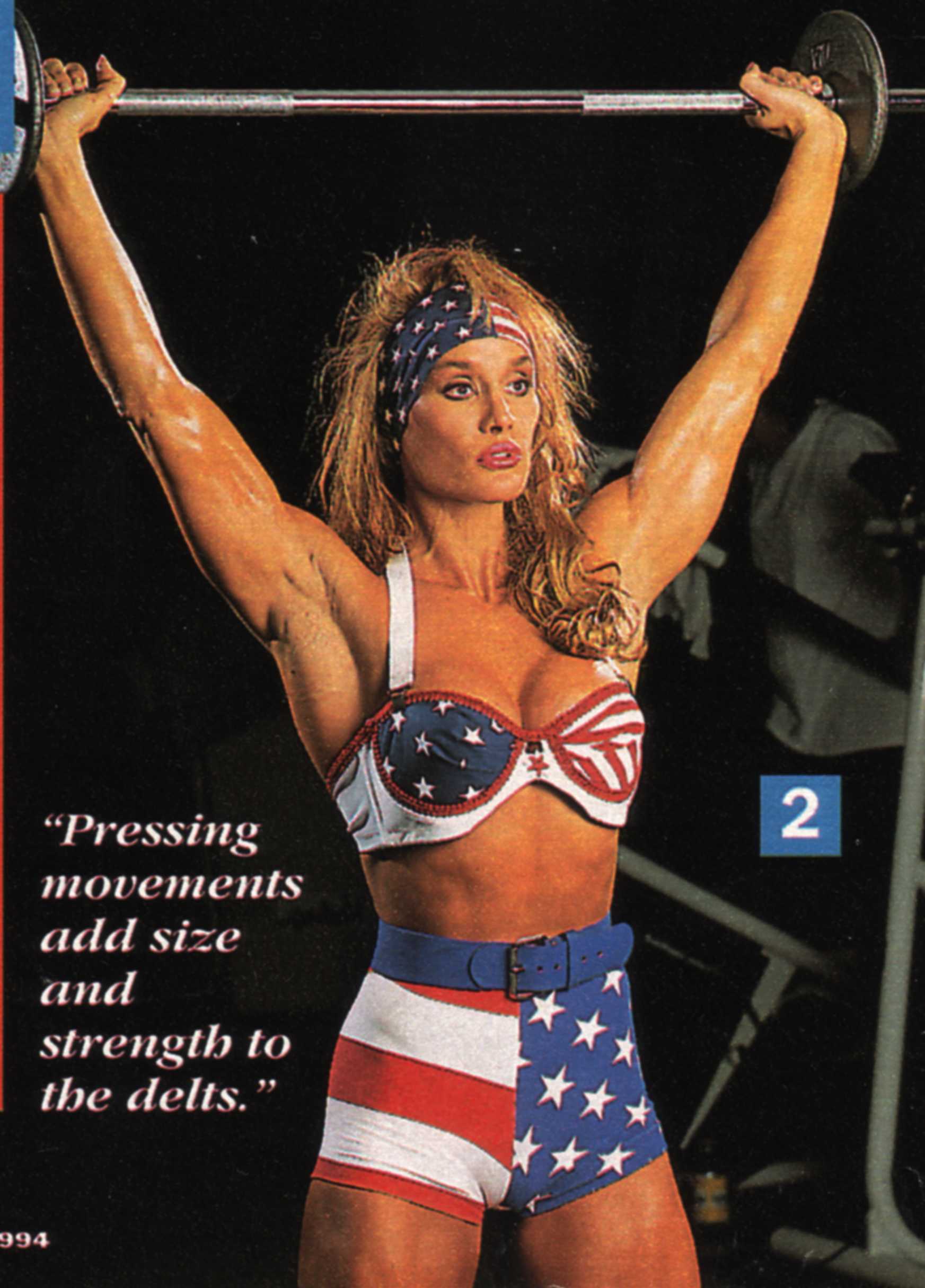 Cory Everson in a bikini