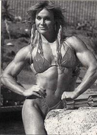 Cory Everson in a bikini