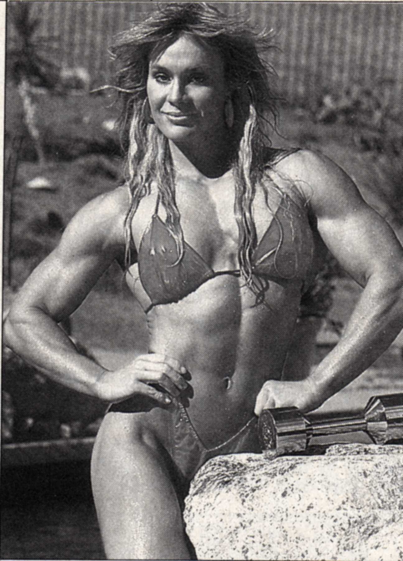 Cory Everson in a bikini