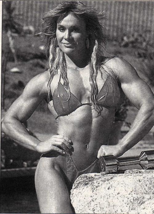 Cory Everson in a bikini