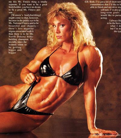 Cory Everson in a bikini