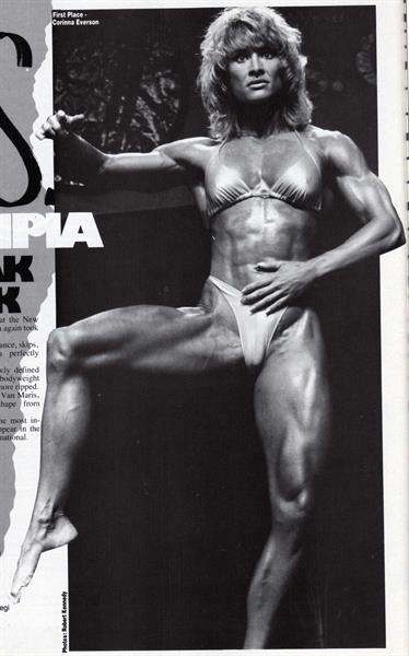 Cory Everson in a bikini