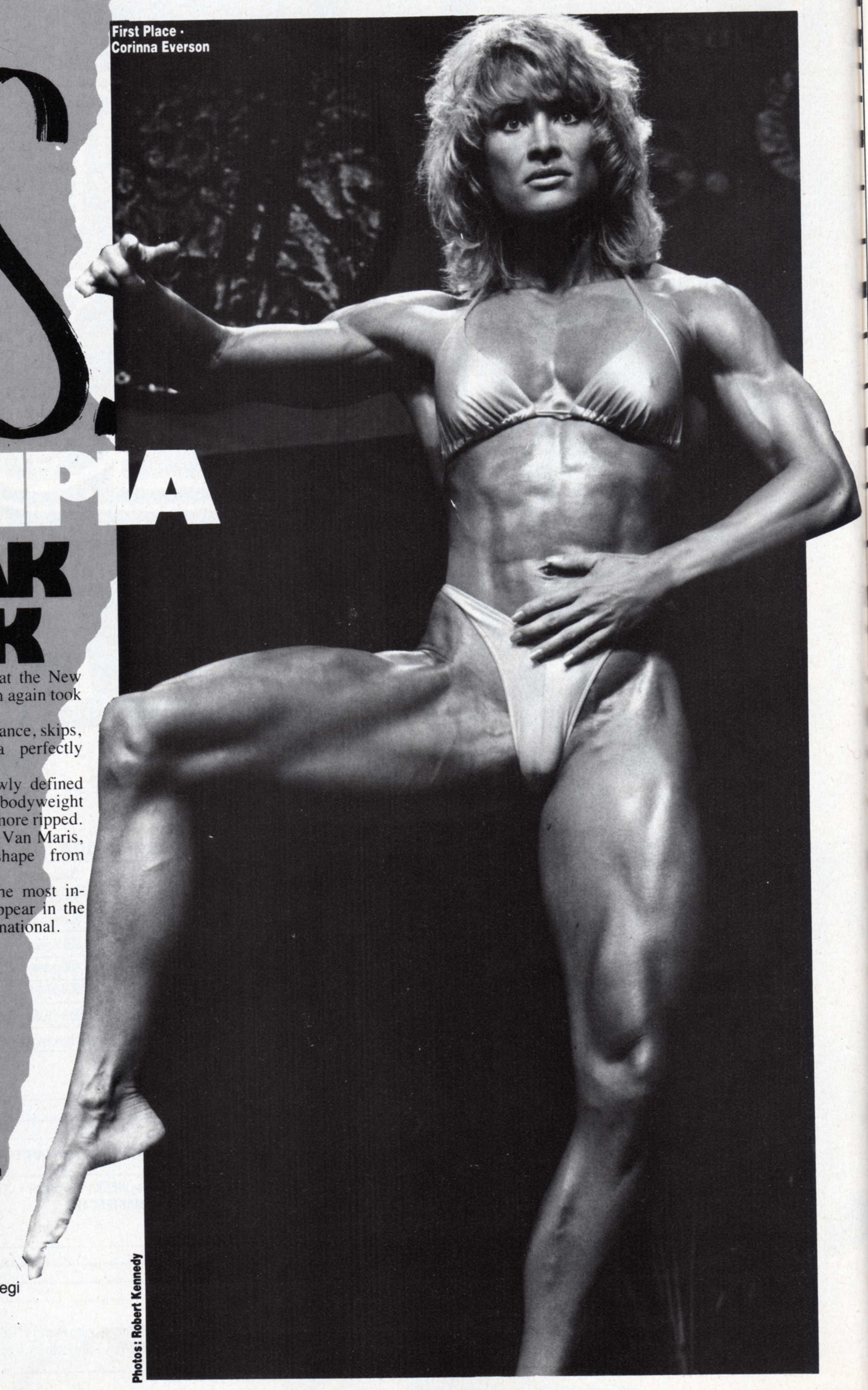 Cory Everson in a bikini