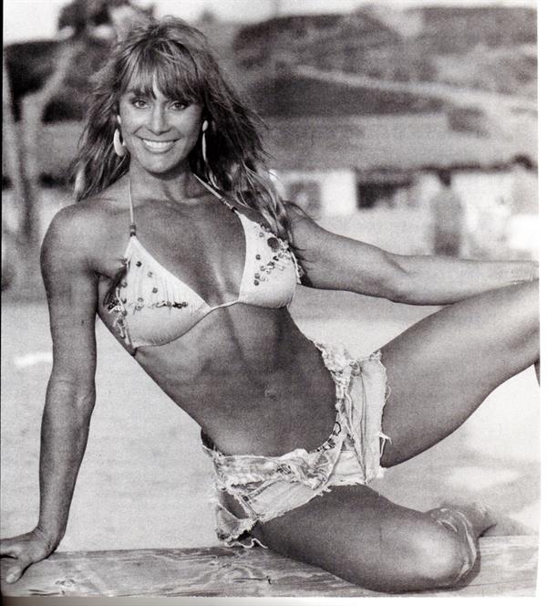 Cory Everson in a bikini