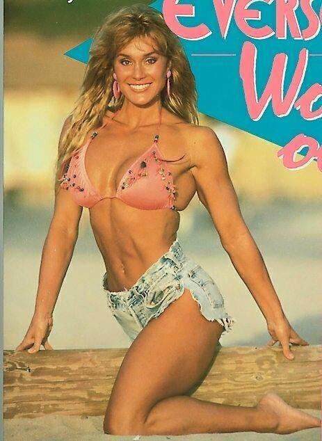 Cory Everson in a bikini