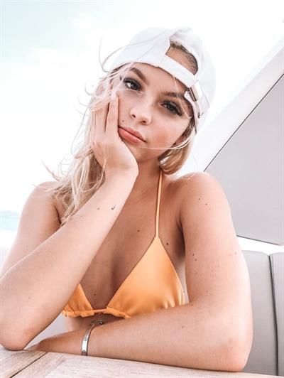 Jordyn Jones in a bikini