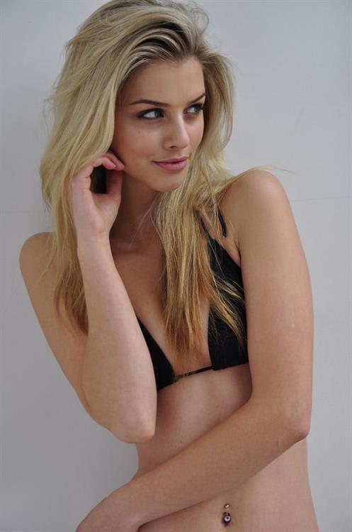 Marina Laswick in a bikini