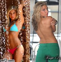 Melanie Collins in a bikini