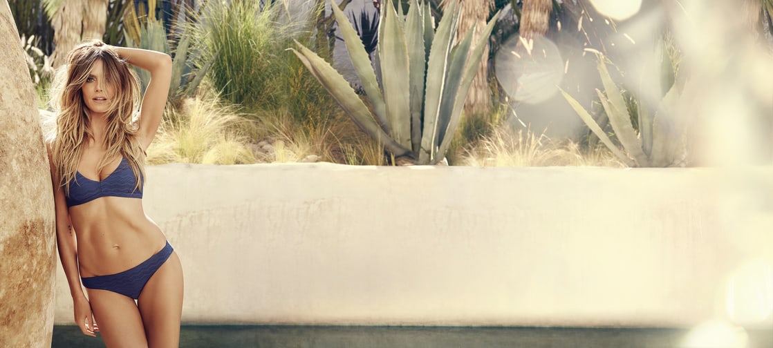 Heidi Klum in lingerie