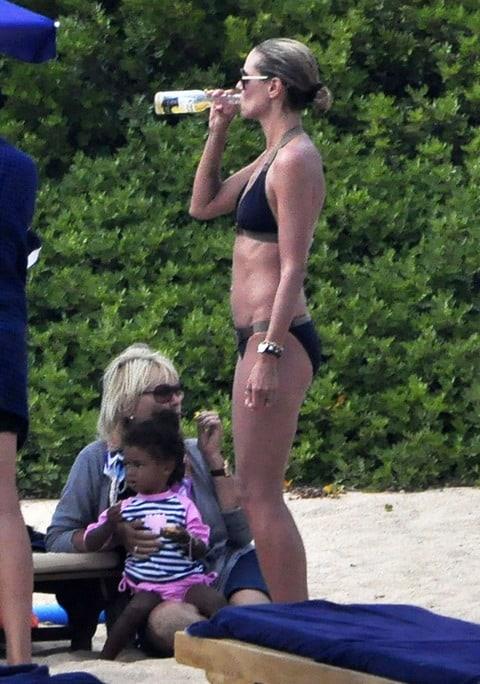 Heidi Klum in a bikini