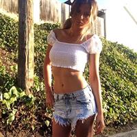 Anastasia Ashley in a bikini