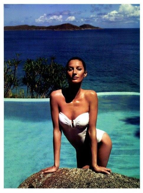 Gisele Bündchen in a bikini