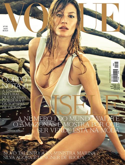 Gisele Bündchen in a bikini