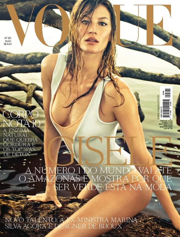 Gisele Bündchen in a bikini