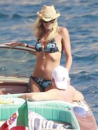 Elle MacPherson in a bikini