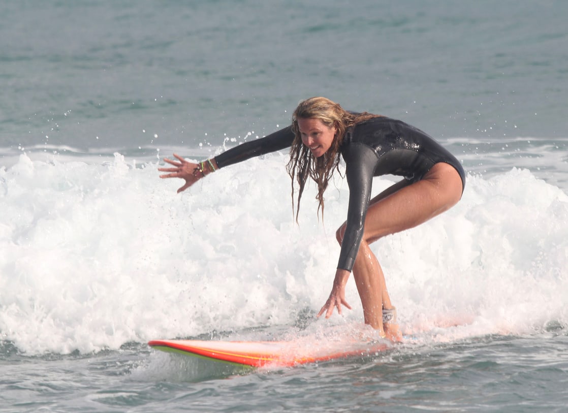 Elle MacPherson in a bikini