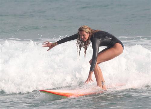 Elle MacPherson in a bikini