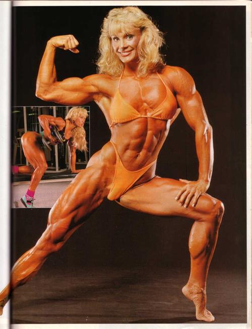 Cory Everson in a bikini