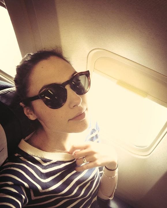 Gal Gadot taking a selfie