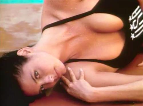 Stacey Williams in a bikini