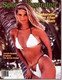 Christie Brinkley in a bikini