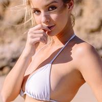 Ashley Marie Dickerson in a bikini