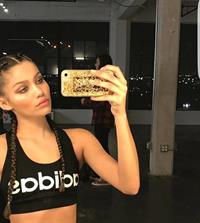 Audreyana Michelle taking a selfie