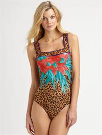 Jayne Moore in a bikini