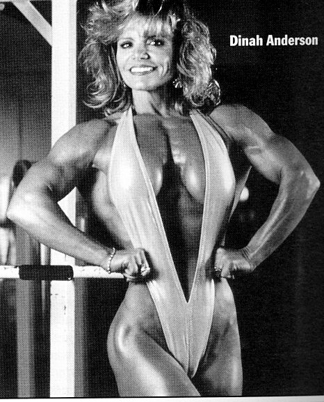 Dinah Anderson in a bikini