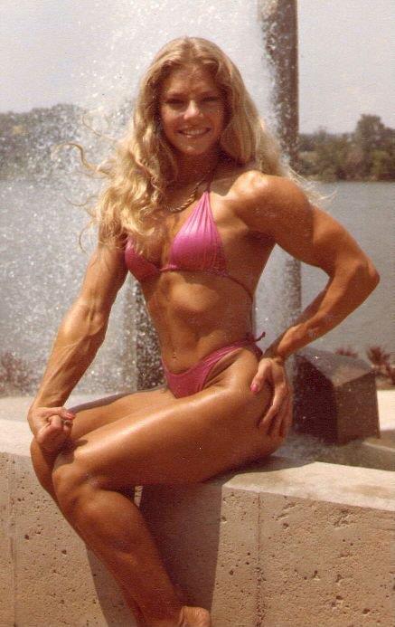 Krista Anderson in a bikini