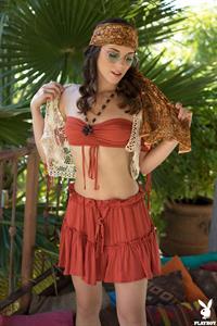 Elena Generi Balcony Striptease