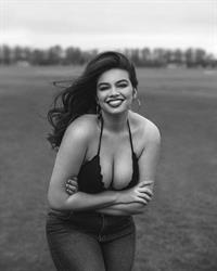 Riley Ticotin in a bikini