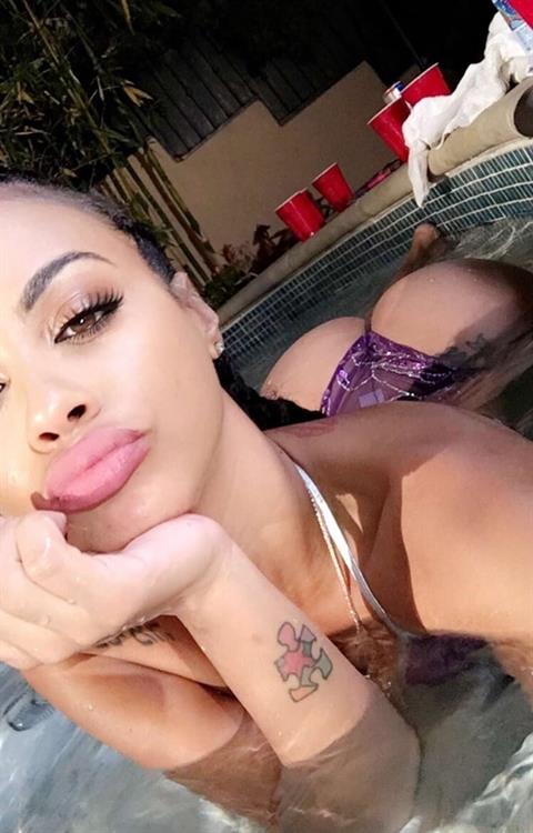 Ana Montana in a bikini