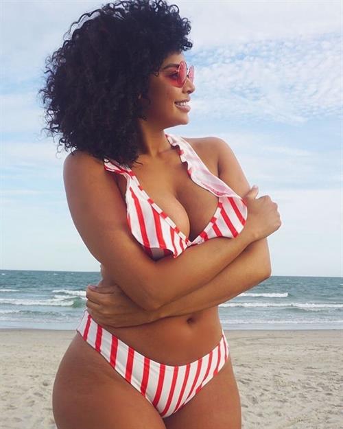 Saffi Karina in a bikini