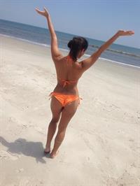 Pashence Marie in a bikini - ass