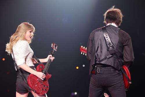 Taylor Swift In Concert at the Prudential Center in Newark, New Jersey on The RED Tour Mar. 27, 2013 
