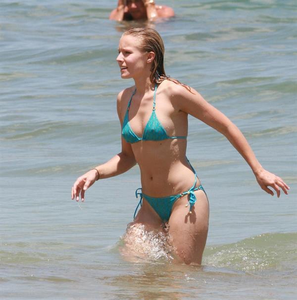 Kristen Bell in a bikini
