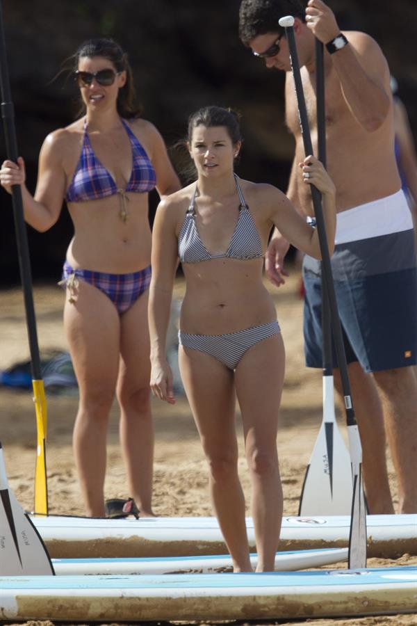 Danica Patrick in a bikini